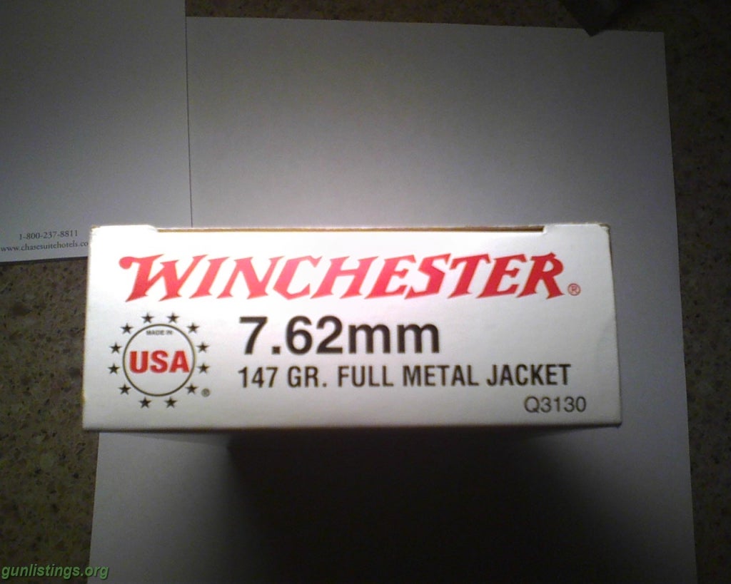 Ammo Winchester 7.62 X 51 Ammo