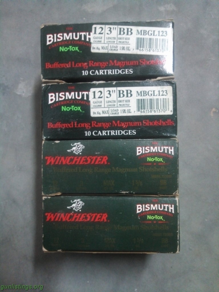 Ammo Winchester 12 Gauge Bismuth