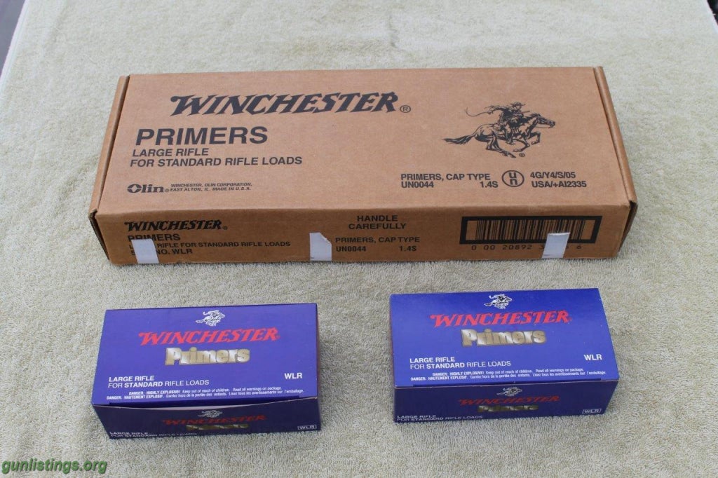 Ammo Winchester Large Rifle Primers