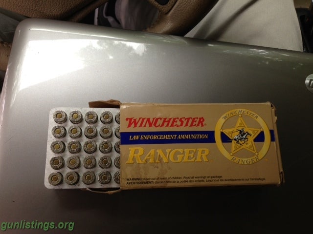 Ammo Winchester Law Enforcement Ranger 9mm 147 Grain Ammo