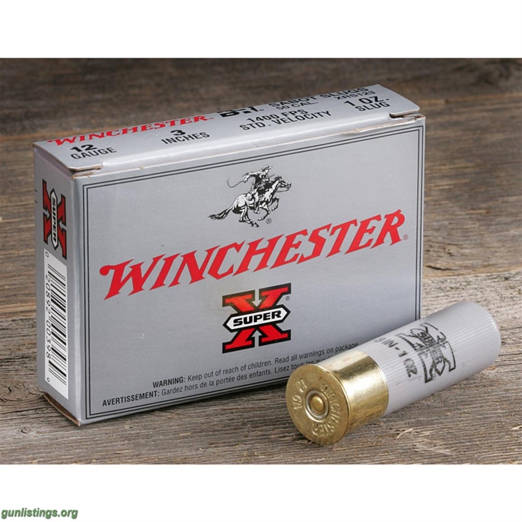 Ammo Winchester Super-X Sabot Deer Slugs