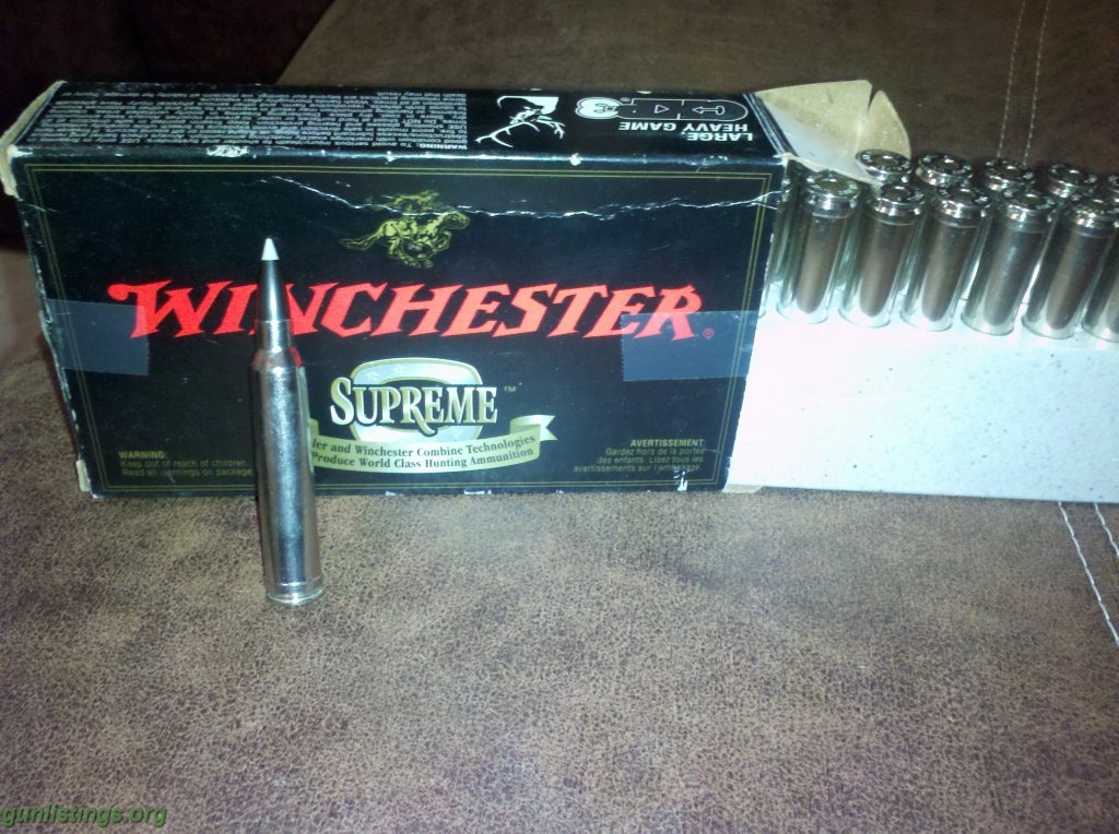 Ammo Winchester Supreme 300 Win Mag Ballistic Silvertips