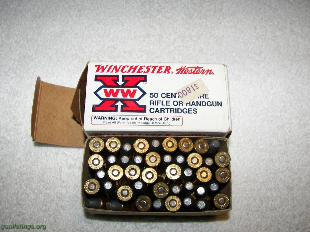 Ammo Winchester Vintage 32-20 Pistol/rifle Ammo