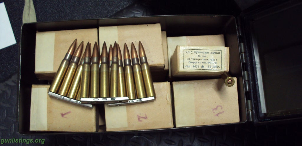 Ammo Yugo 8mm Mauser Ammo