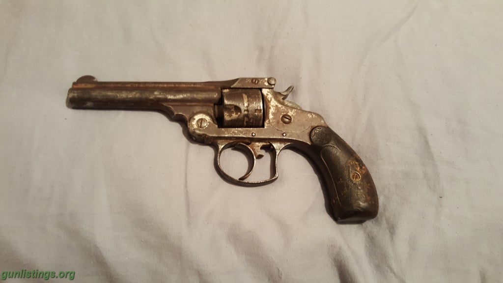 Collectibles 1880 Smith And Wesson Dual Action 32 Caliber Revolver