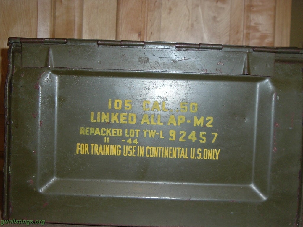 Collectibles 50 Cal. Ammo Box