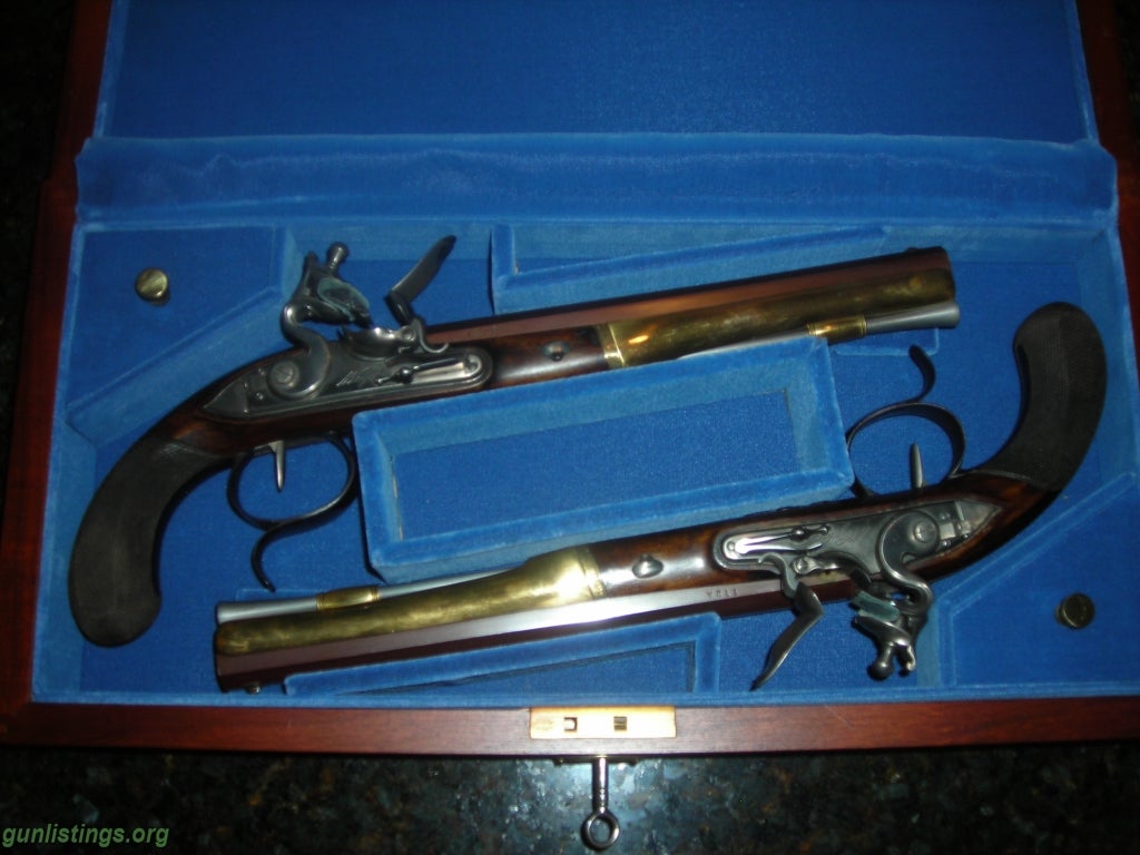 Collectibles Alexander Hamilton-Aaron Burr Dueling Flintlock Pistols