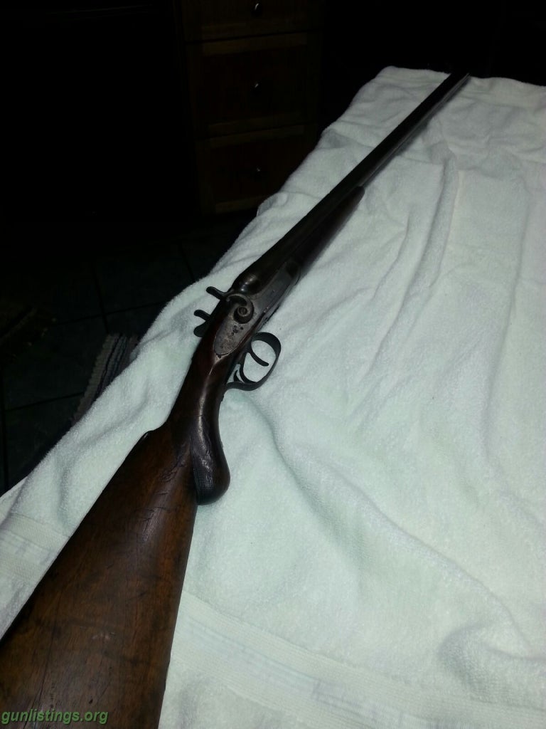 old 12 gauge double barrel shotguns