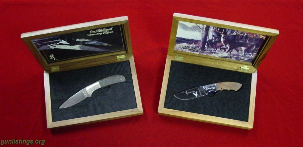 Collectibles Browning Knife Collector Edition Package