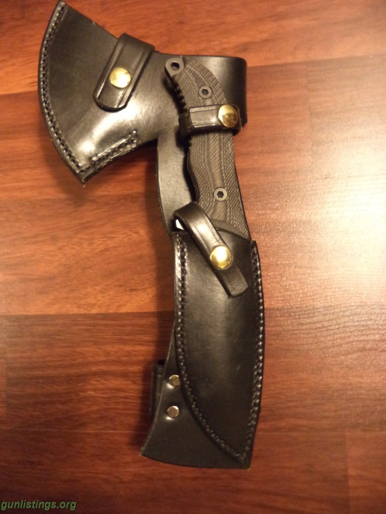 Collectibles Custom Schrade Hatchet/knife Combo