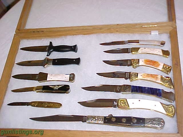 Collectibles Knife Collection For Sale Or Trade