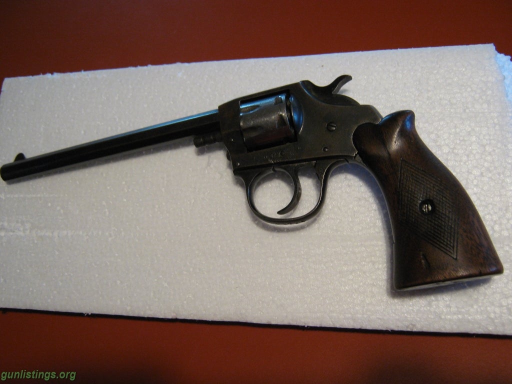 Pistols Vintage Iver Johnson Model 1900 TARGET 22 Cal Revolver