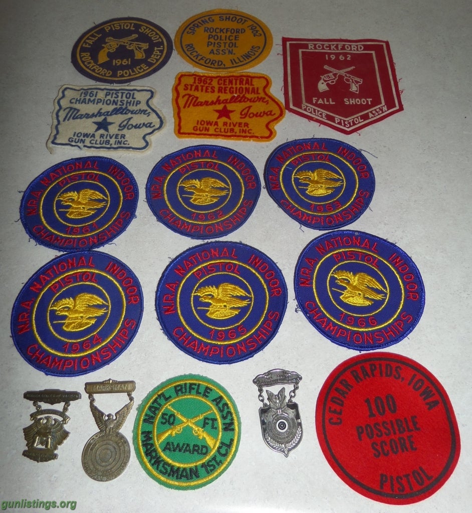 Collectibles Vintage Shooting Patches & Pins