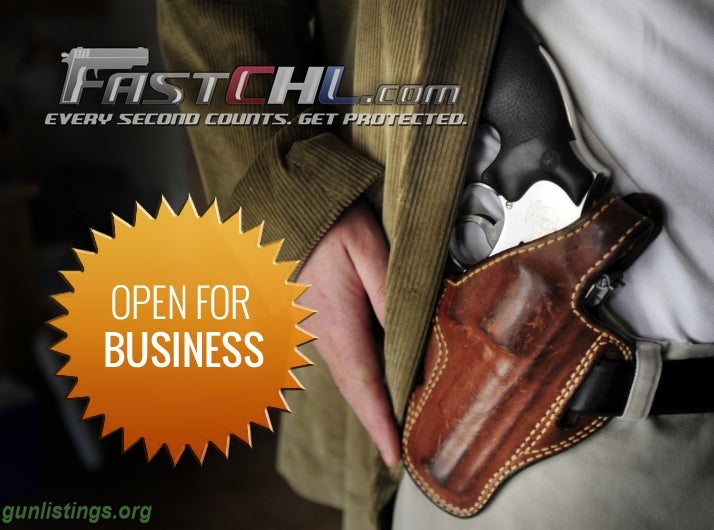 Events GET YOUR CONCEALED HANDGUN LICENSE FAST ONLINE