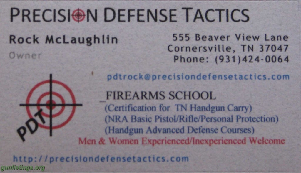 Events Handgun Carry Permit Course