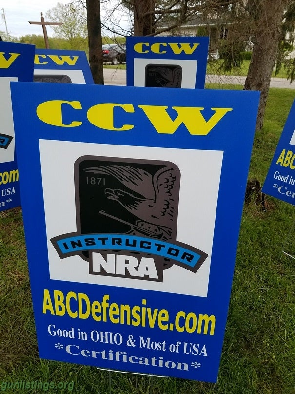 Events NRA CCW Certification / Training