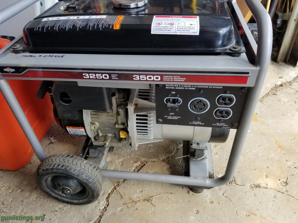 Misc Briggs And Stratton 3500w Generator