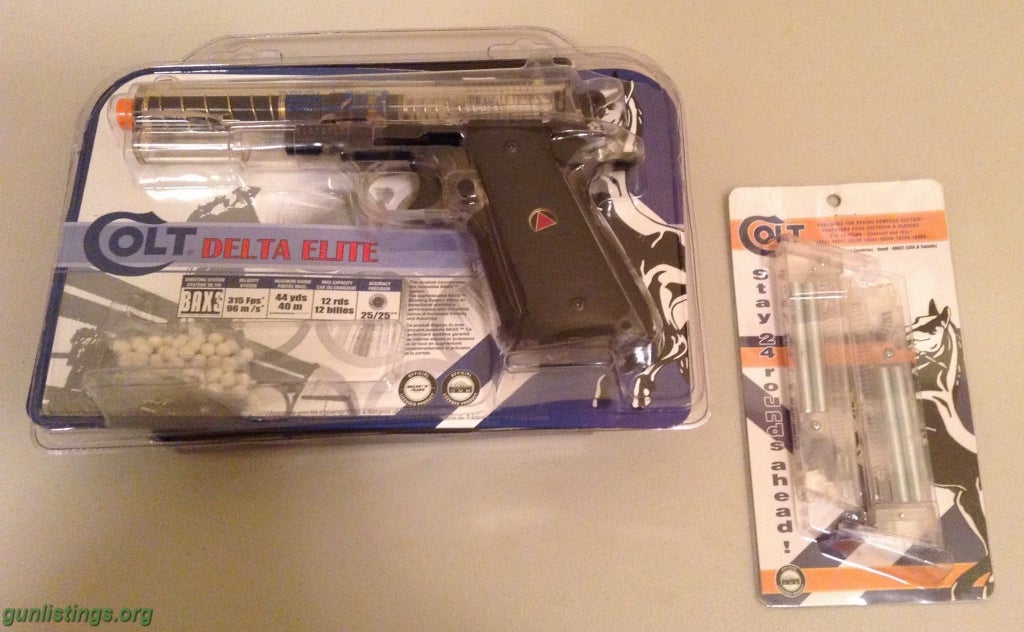 Misc Colt Delta Elite Airsoft Pistol