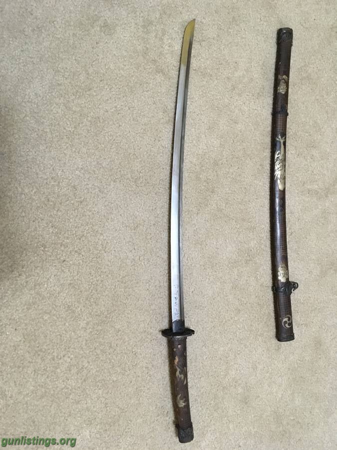 Misc Damascus Steel Katana