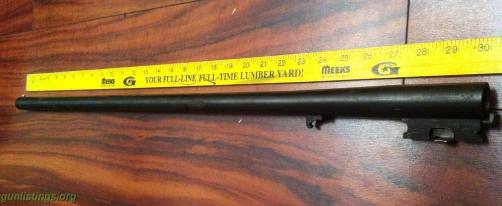 Misc Help Please: What Does This 12 Gauge Barrel Fit?