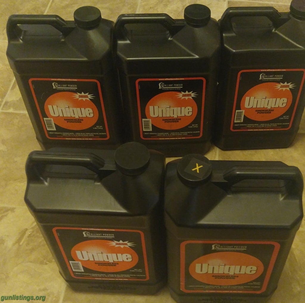 Misc Reloading Powders: HS-6, Promo, 700-X, Unique