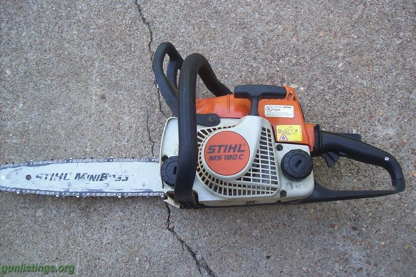 Misc Stihl MS180C Chainsaw Trade For Gun