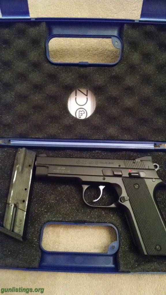 Pistols .40 Caliber CZ 40B Handgun