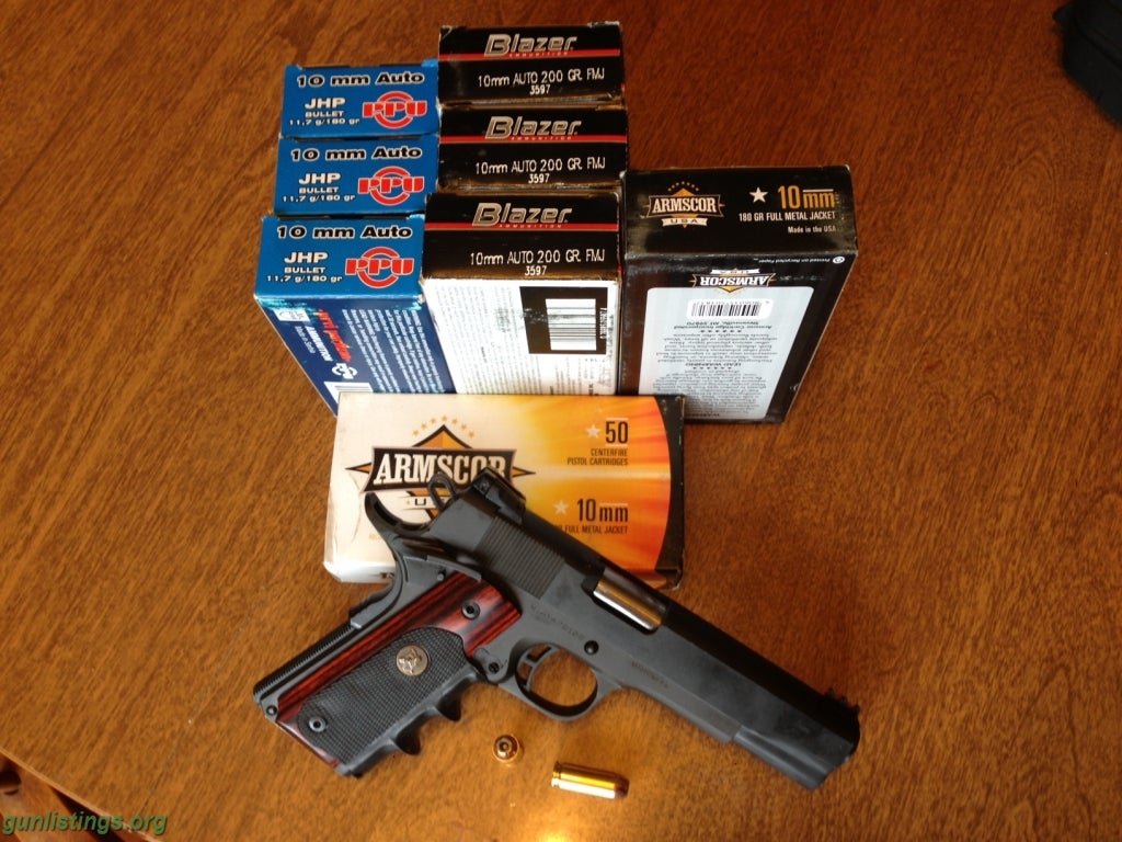 Pistols 10mm Rock Island Tactical II + Ammo