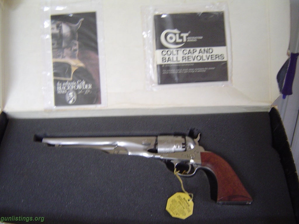 Pistols 1860 Army Colt Revolver Stainless Steel