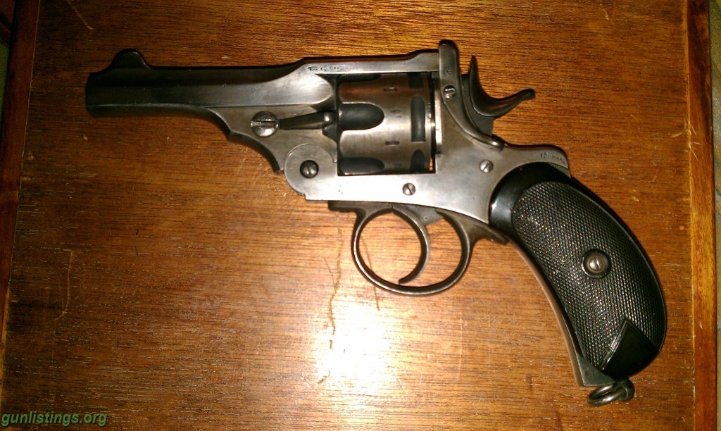 Pistols Webley Mark 1 125yr Old Revolver