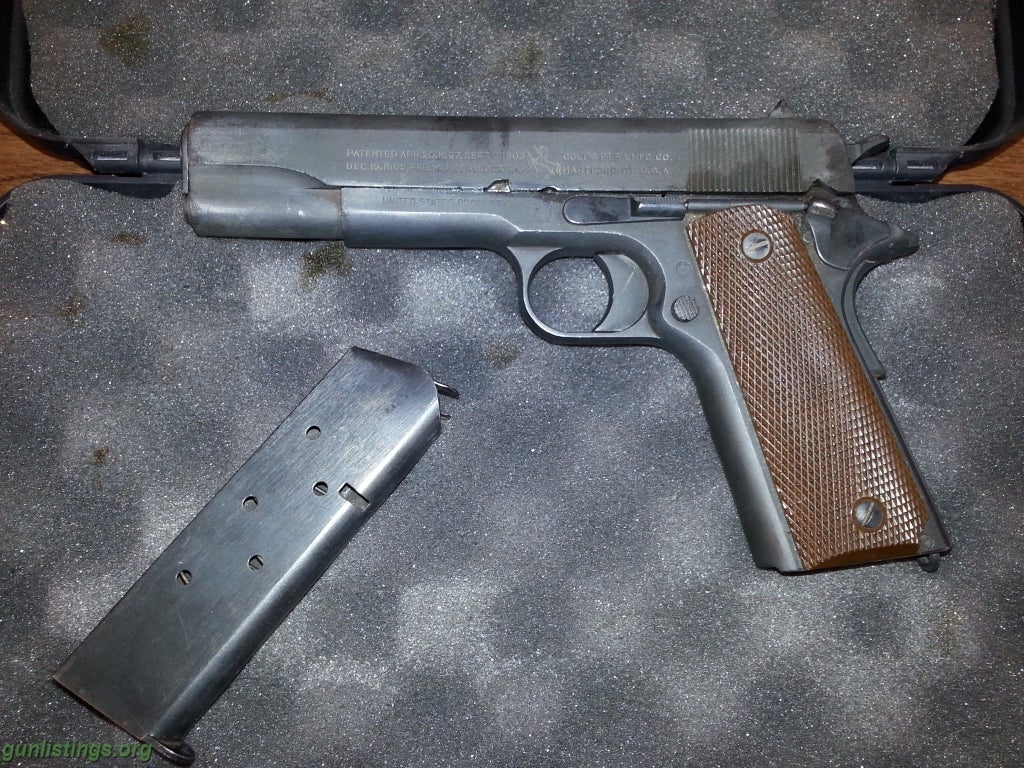 Pistols 1911 Colt .45 Army Issue