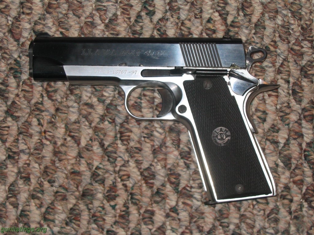 Pistols 1911 LLAMA COMANDER DUE TONE