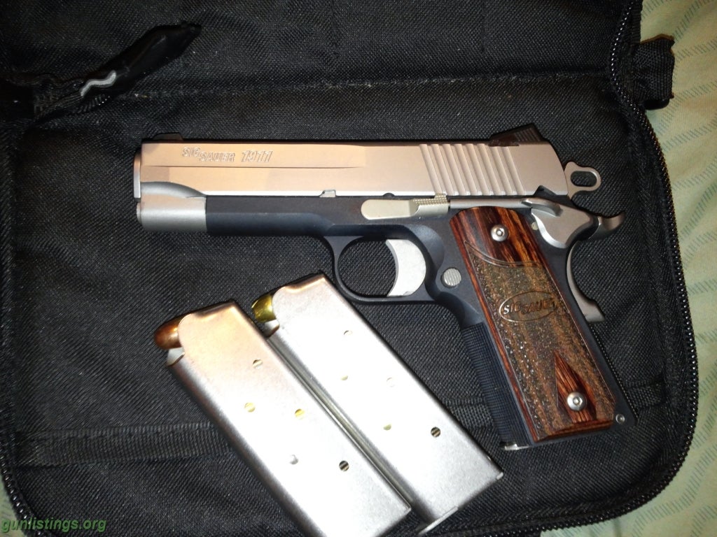 Pistols 1911 Sig Sauer