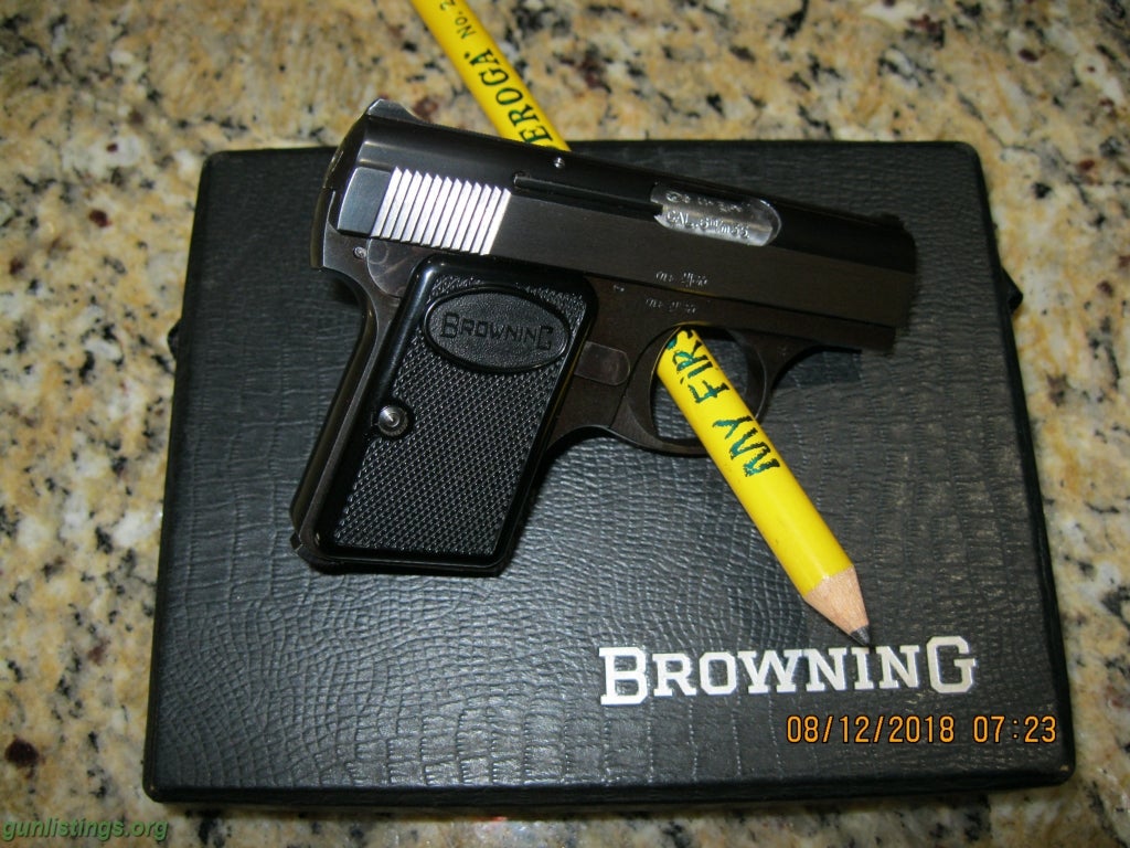 Pistols 1956 Belgium Browning .25 Caliber