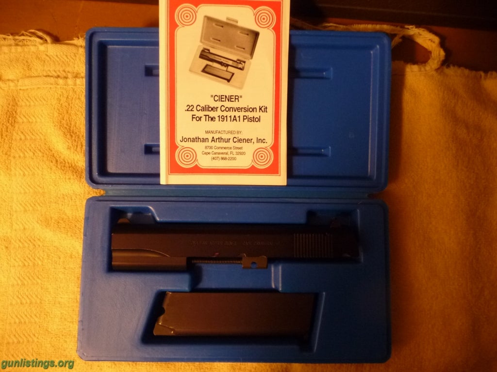 Pistols 22 Cal Conversion Kit For 1911 Style Piostol