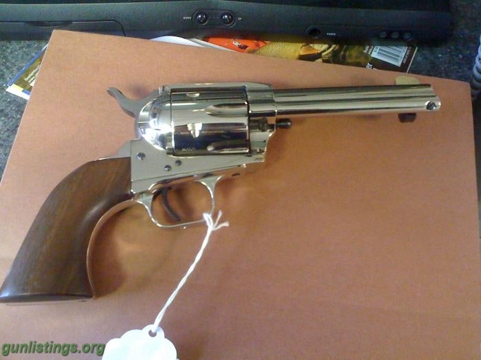 Pistols 22 Revolver Nickel Plated Bounty Hunter