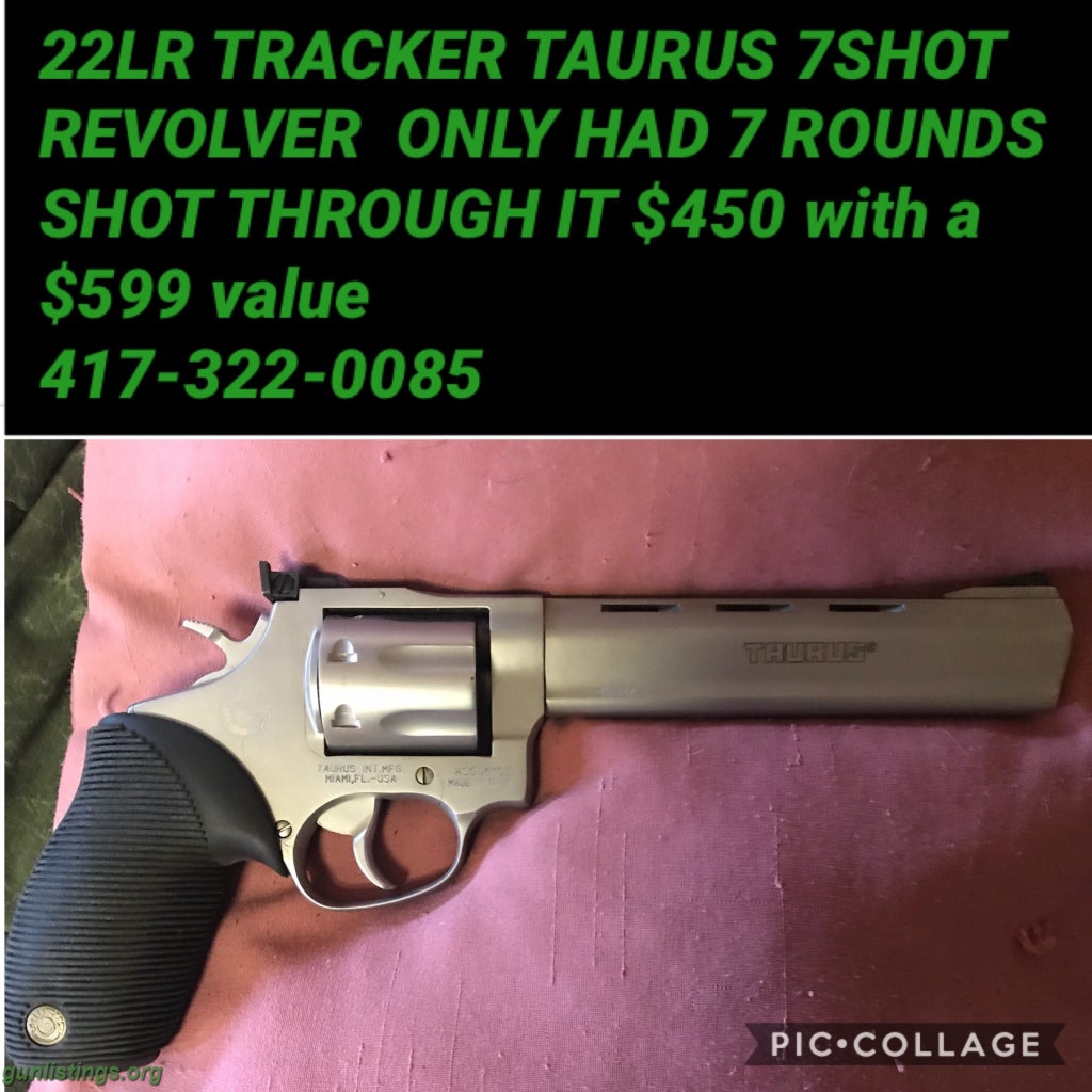 Pistols 22LR Tracker Taurus Pistol