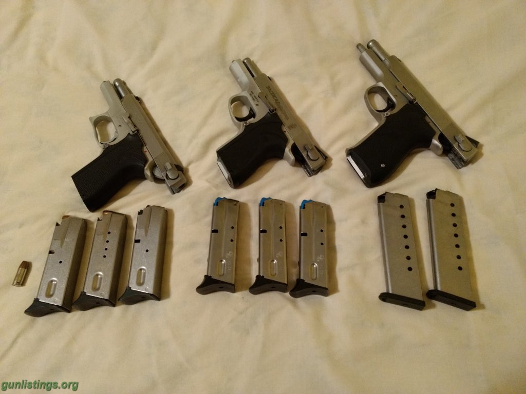 Pistols 3rd Gen Smith And Wesson's