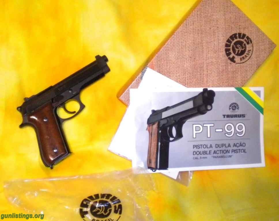 Pistols 9mm Semi Auto Pistol With Box