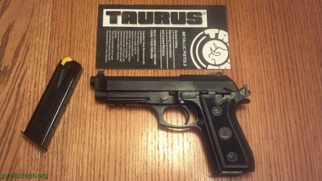 Pistols 9mm Taurus P99 Solid Black -Full Size - NEW