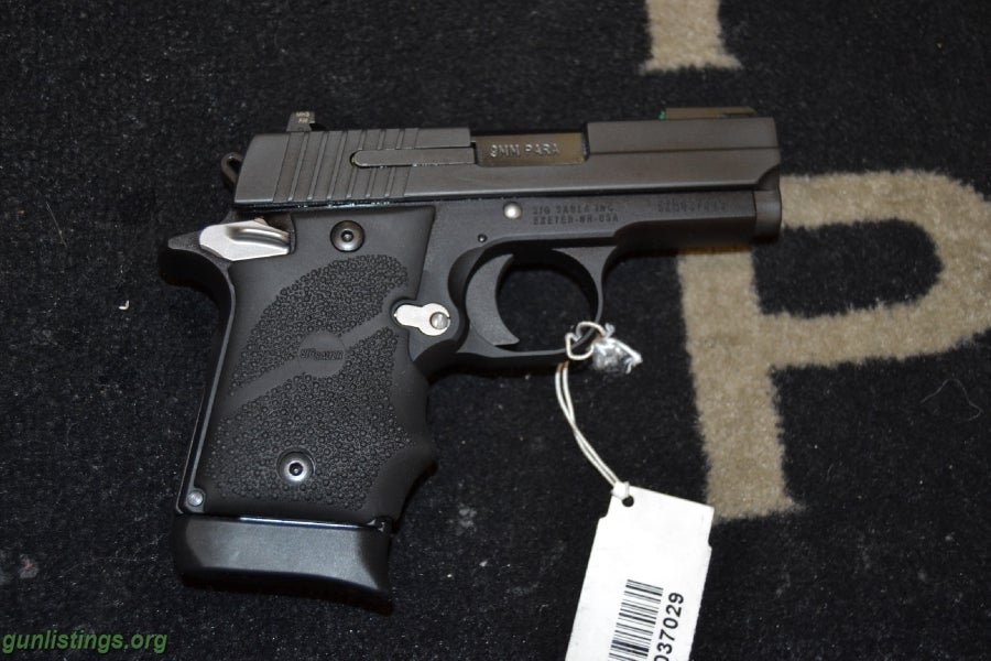 Pistols $400 SIG Sauer P938 Sport 9mm 7 & 6rd Mags