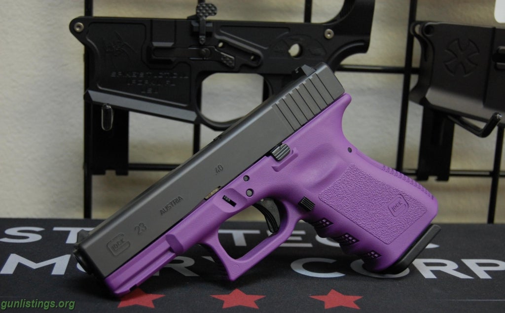 Pistols Glock 23 Wild Purple .40SW