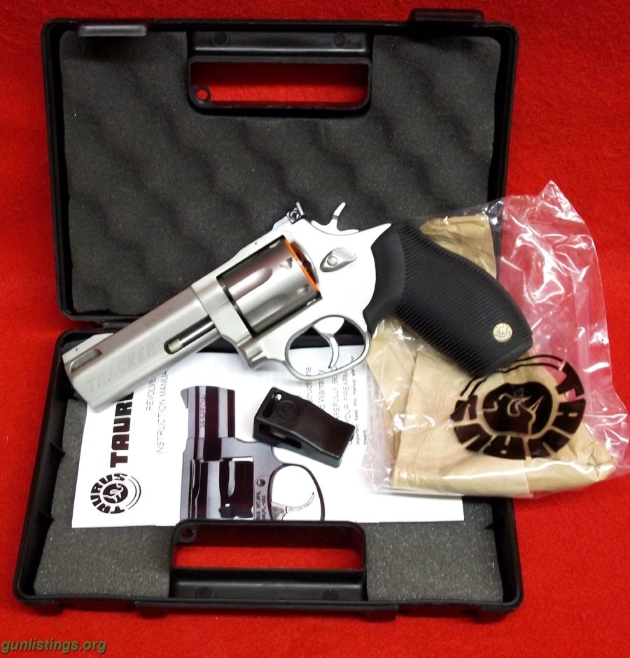 Pistols TAURUS -- PORTED STAINLESS TRACKER 357 MAG 4 INCH BARR