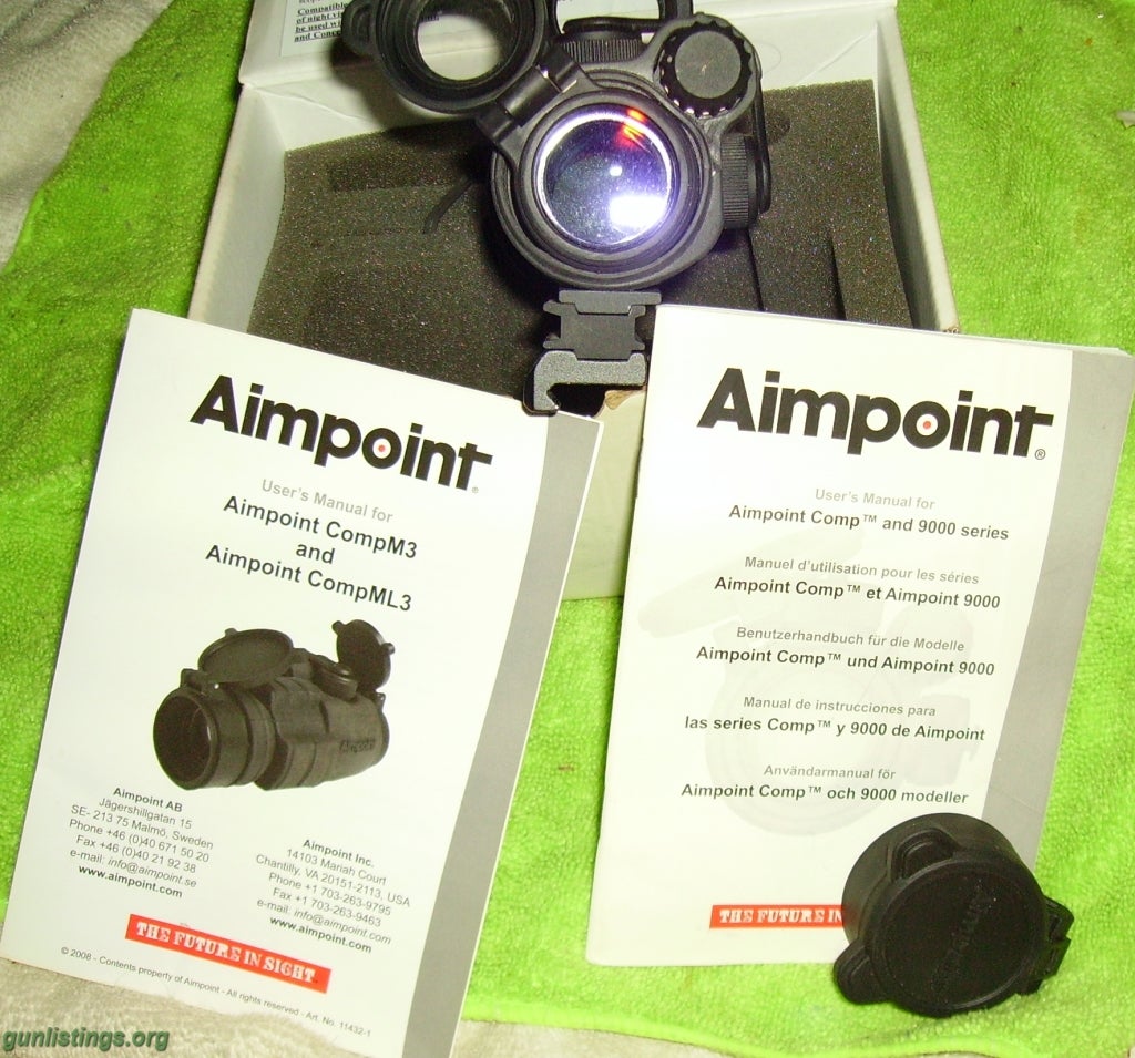 Pistols Aimpoint PRO 2 MOA