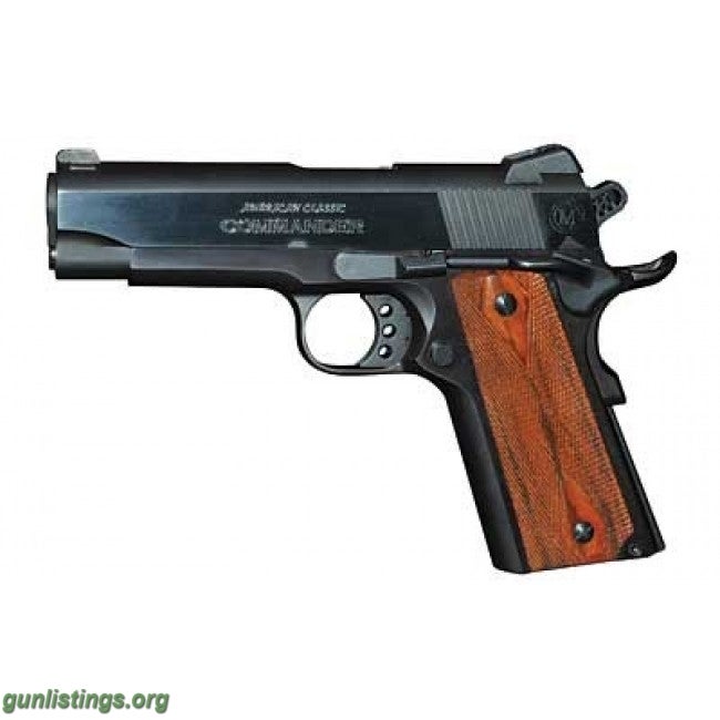 Pistols American Classic 1911 Commander 45 ACP 4.25