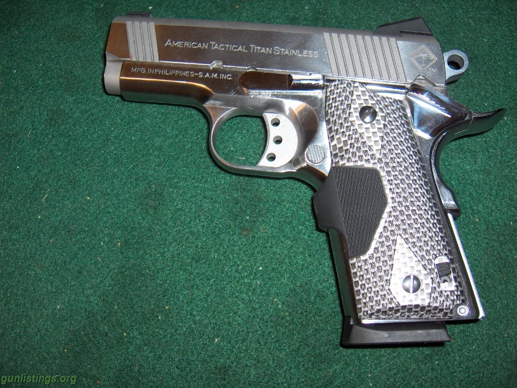 Pistols American Tactical Stainless 45