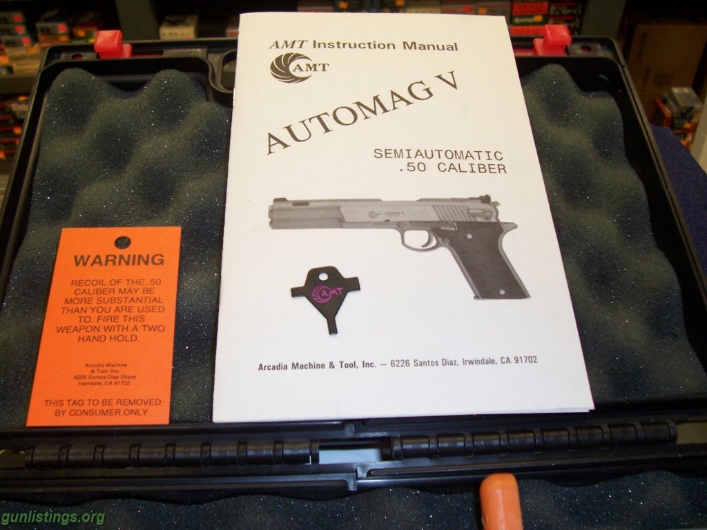 Pistols AMT Automag V 50AE