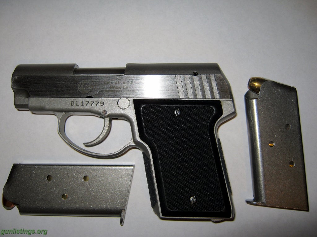 Pistols AMT BACK-UP 45 ACP REDUCED!!