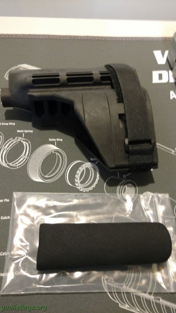 Pistols AR Pistol Sig Brace And Foam Buffer Tube Cover