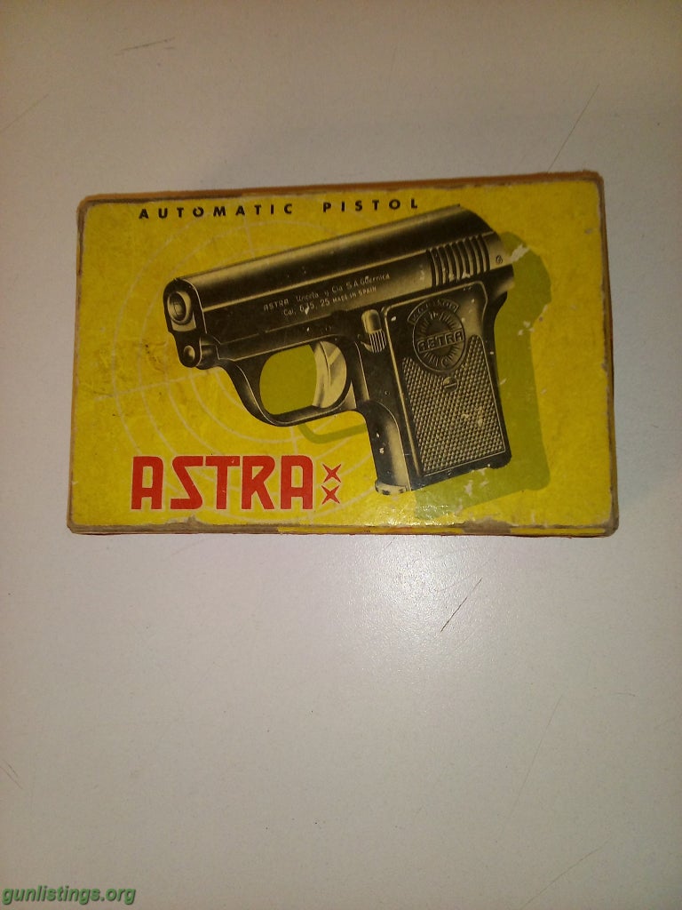 Pistols Astra 6.35 Mm/25acp